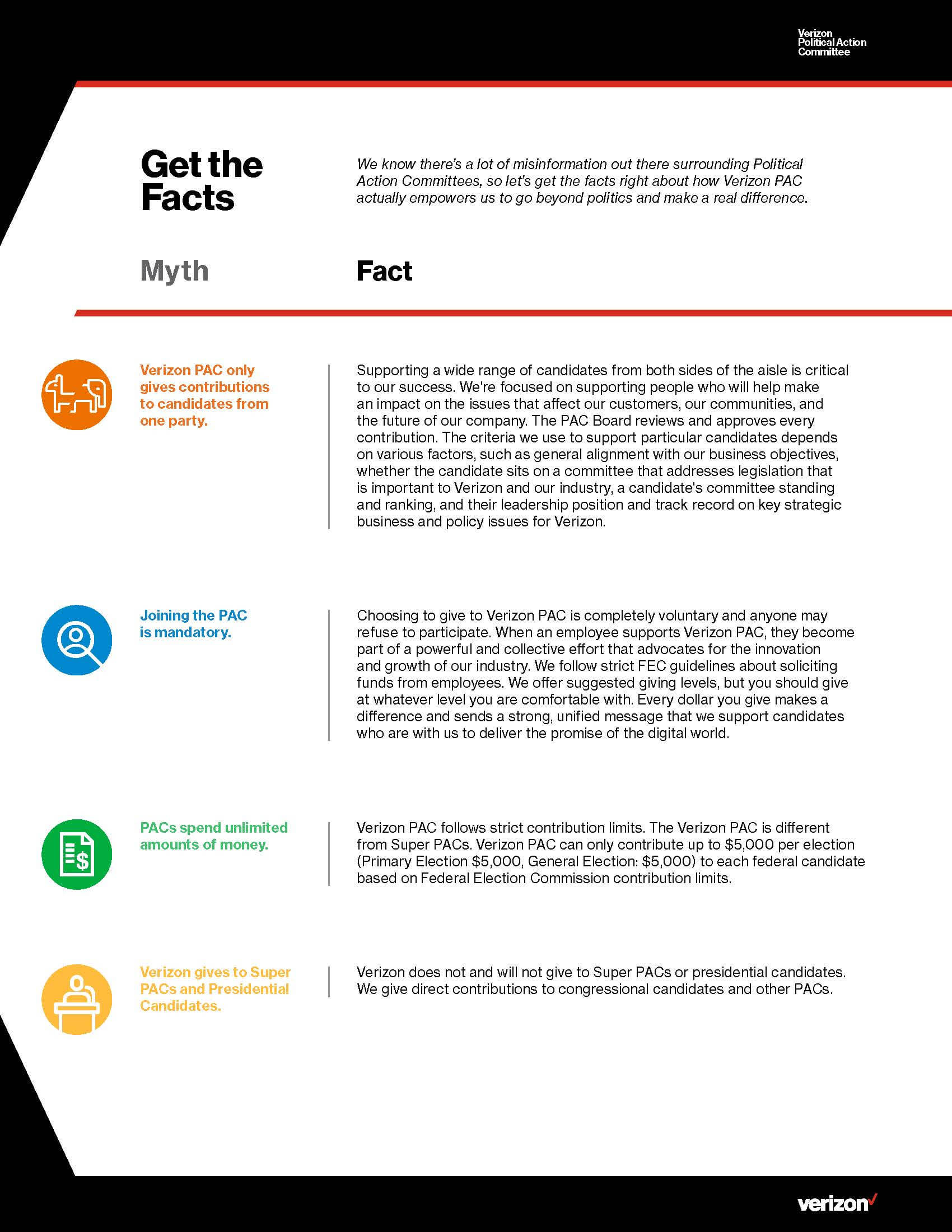 Verizon PAC Newsletter