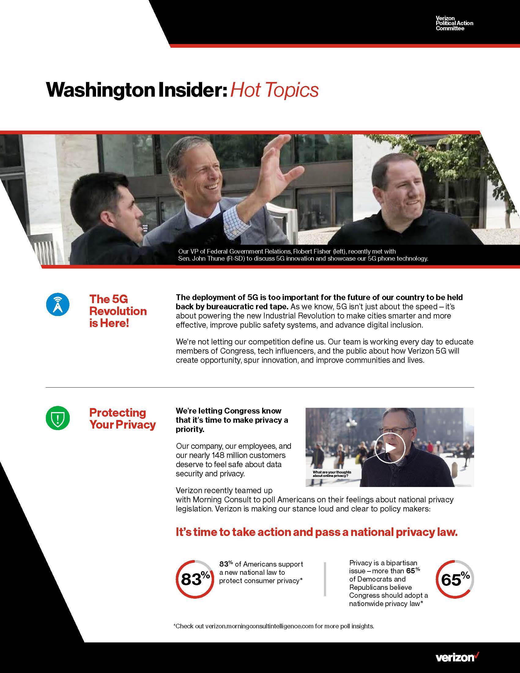 Verizon PAC Newsletter