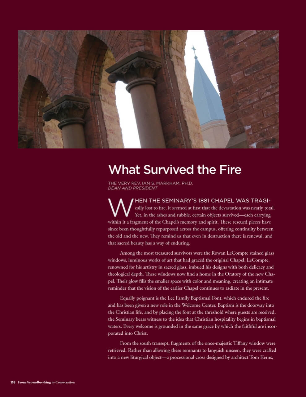 VTS Chapel Book